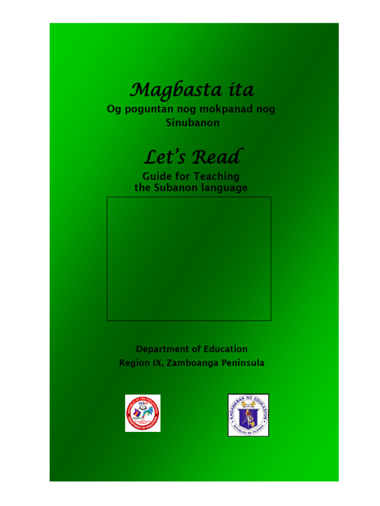 Western Subanon Orthography | PDF