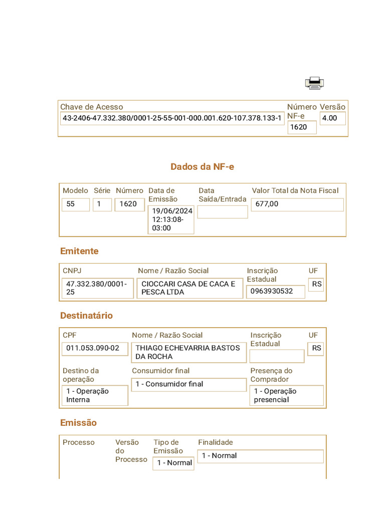 Portal Da Nota Fiscal Eletrônica | PDF
