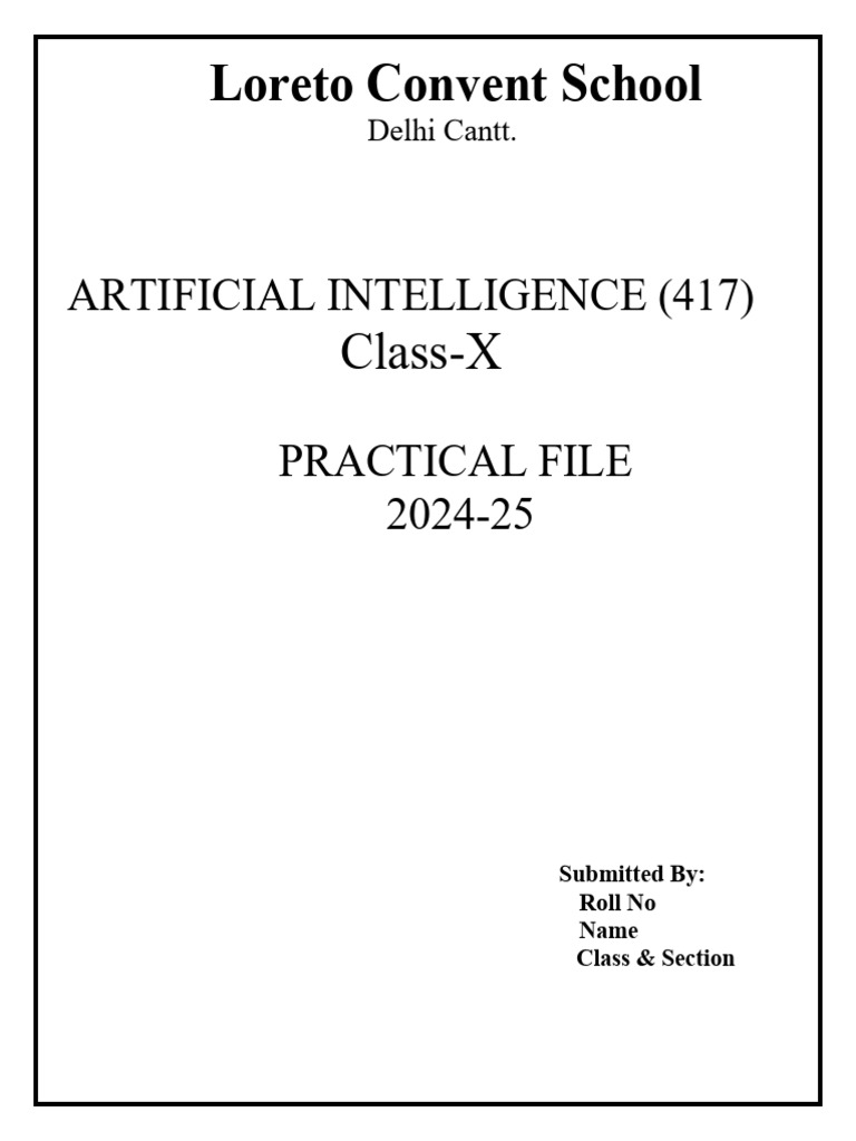 Practical File Term1-3 | PDF