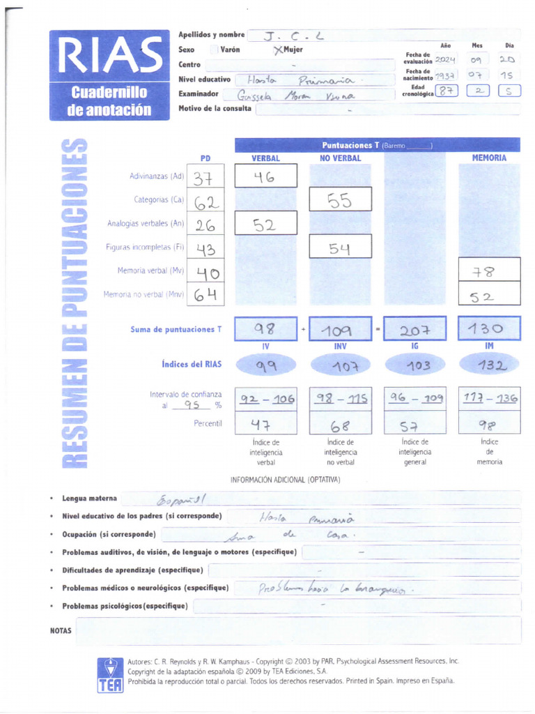 Test Rias | PDF