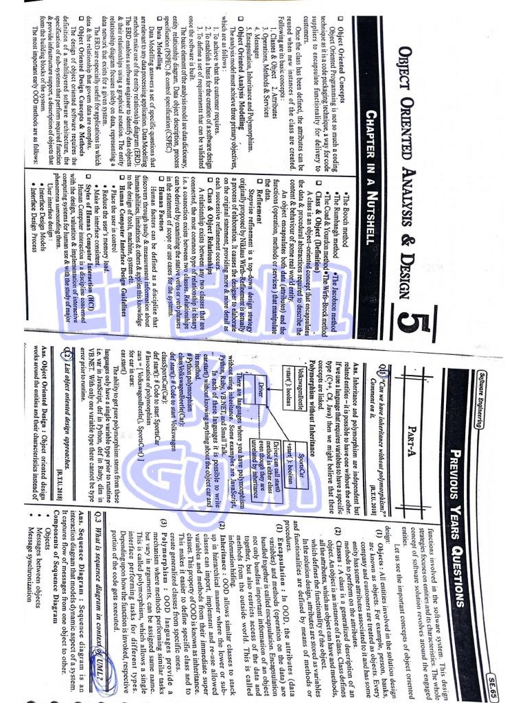 SE Unit 5 | PDF