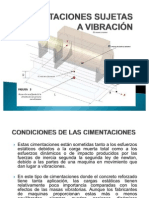 Cimentaciones Sujetas A Vibración