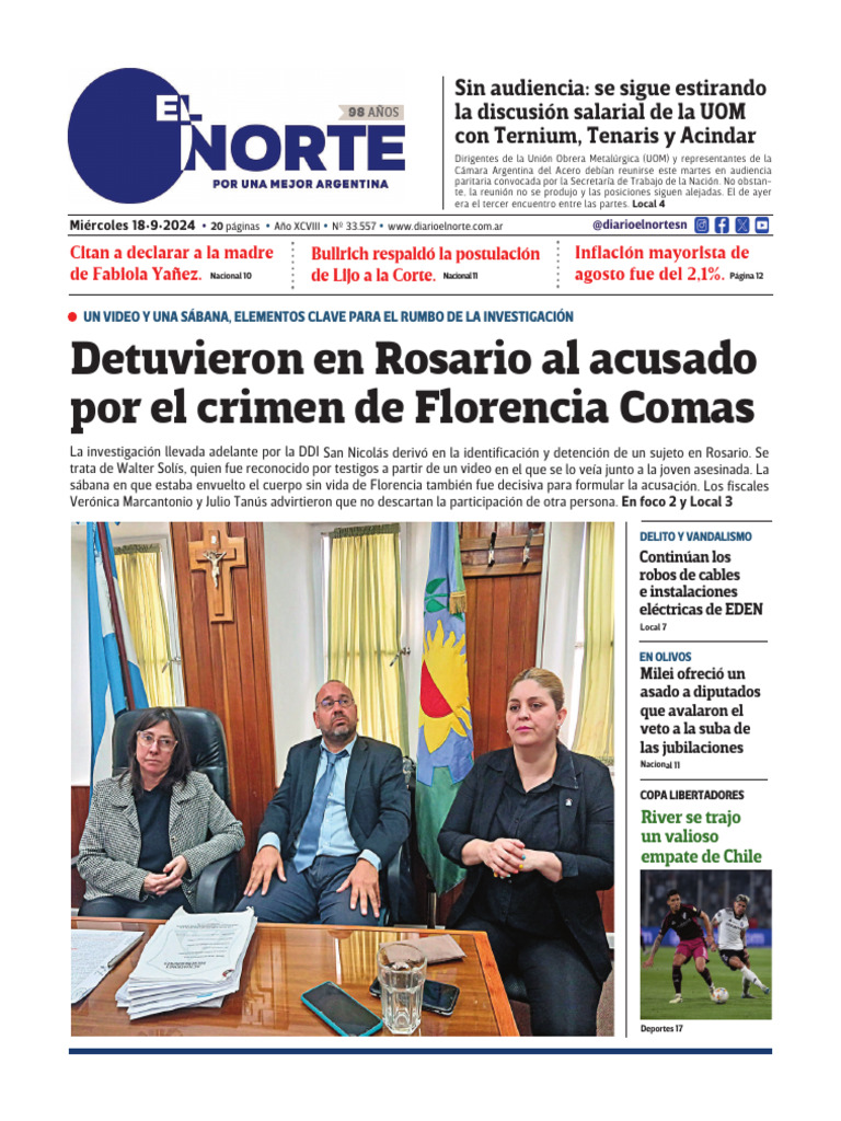 Diario EL NORTE Edicion Digital Miercoles 18 de Septiembre de 2024 | PDF