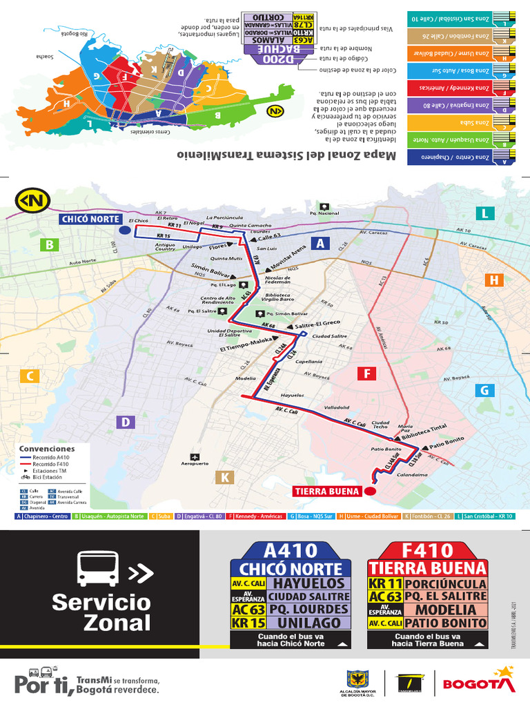 Plegable Ruta F410 | PDF