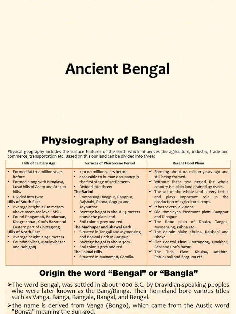 Ancient Bengal | PDF