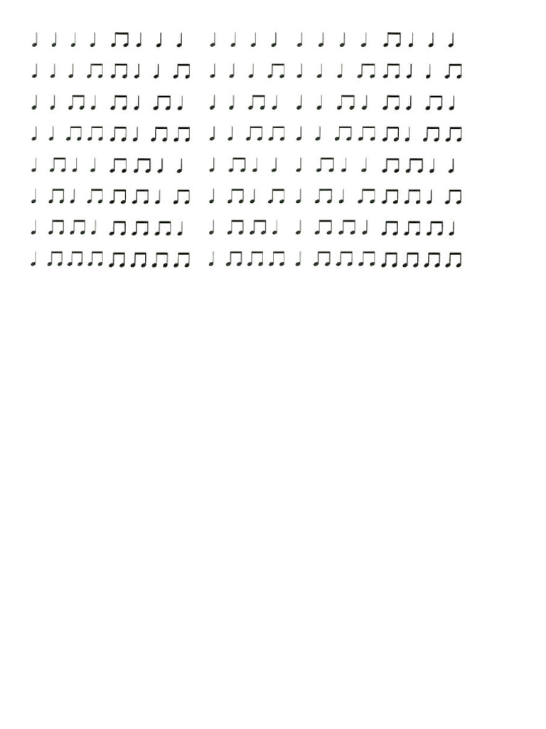 Ritmus Feladatok | PDF