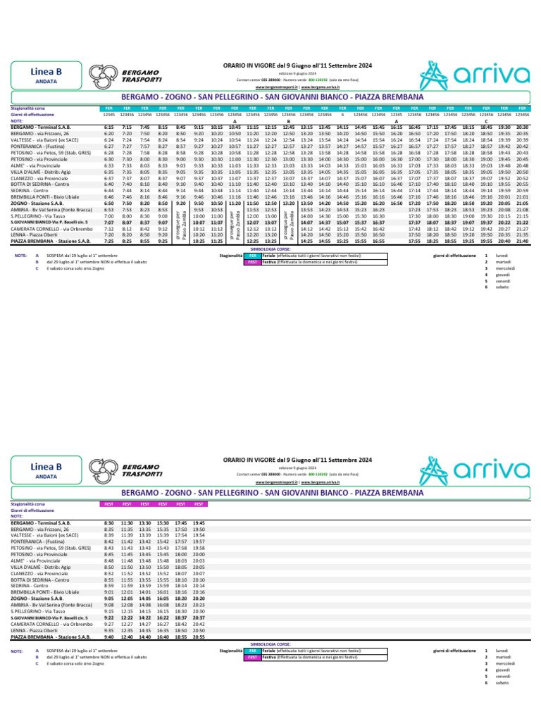 Linea B | PDF
