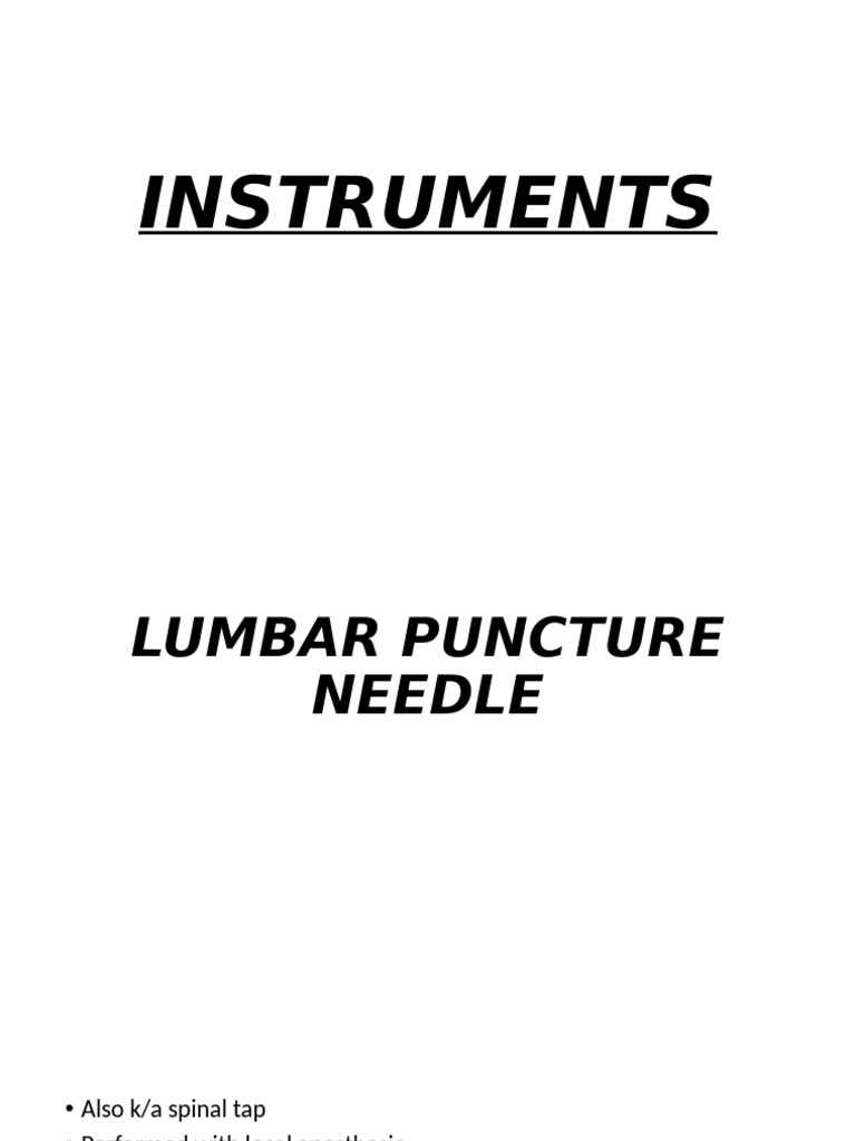 1 Instruments | PDF