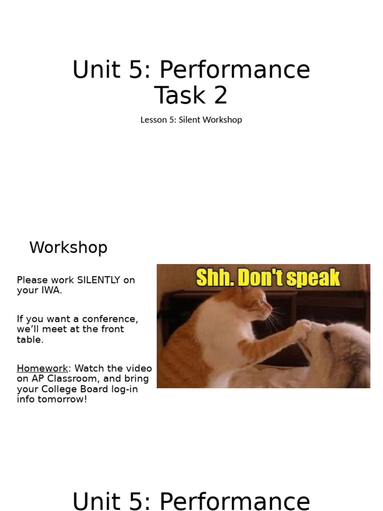 Unit 4 Performance Task 2 | PDF
