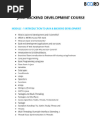 Java Backend RoadMap | PDF | Spring Framework | Java (Programming Language)