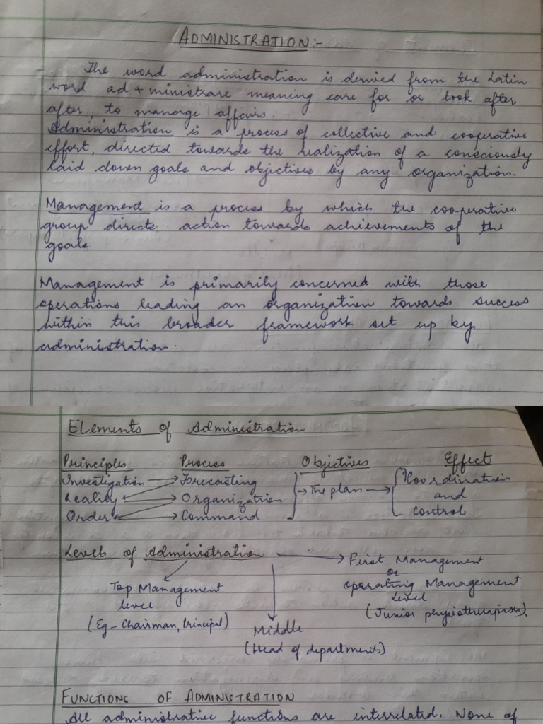 Adminstration | PDF