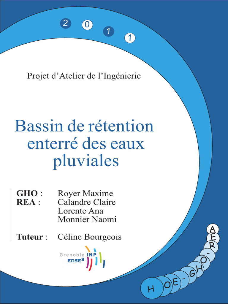 Bassin de Rétention Enterré | PDF