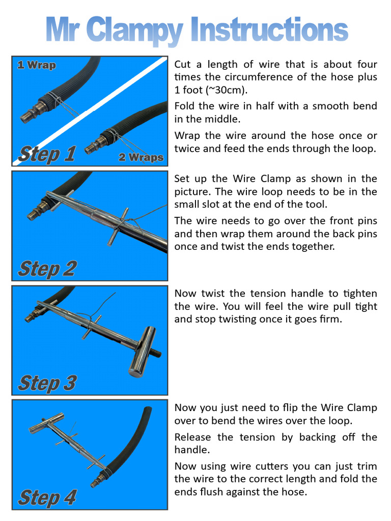 Mr clampy instructions pdf