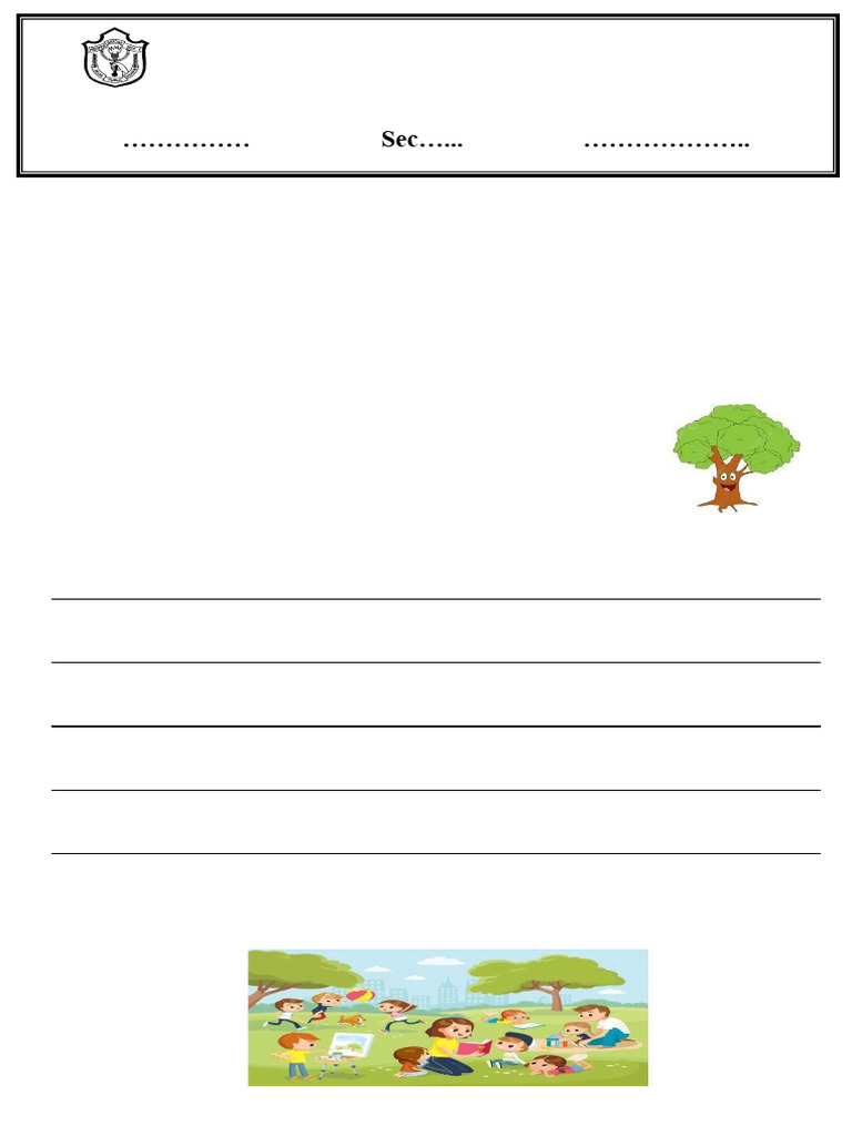 Class 2 HY 24 English Revision Sheet | PDF