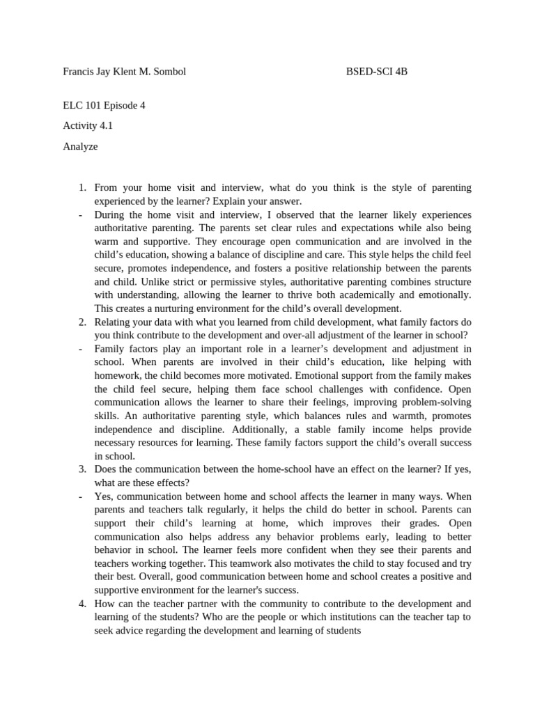 Elc 101 Episode 4 Pdf