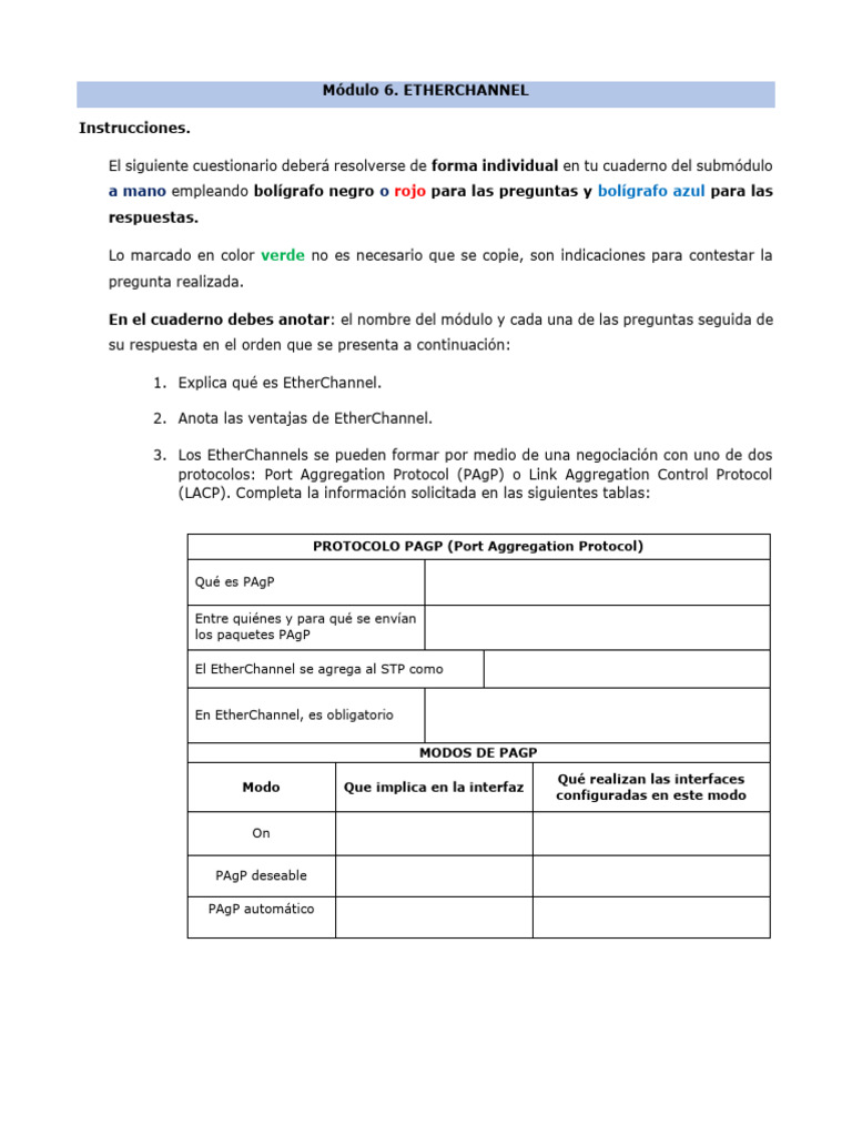 Módulo 6 - Cuestionario | PDF | Ciencias de la Computación | Protocolos ...