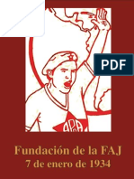 Fundación de la FAJ - 7 de enero de 1934