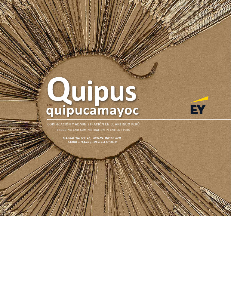 Quipucamayoc: Codificación Inca en Perú | PDF | Nudo | Cuerda