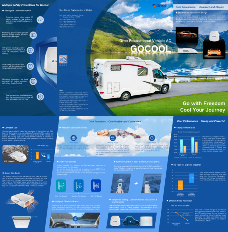 Gree's Van Air Conditioner Catalog - Gocool | PDF
