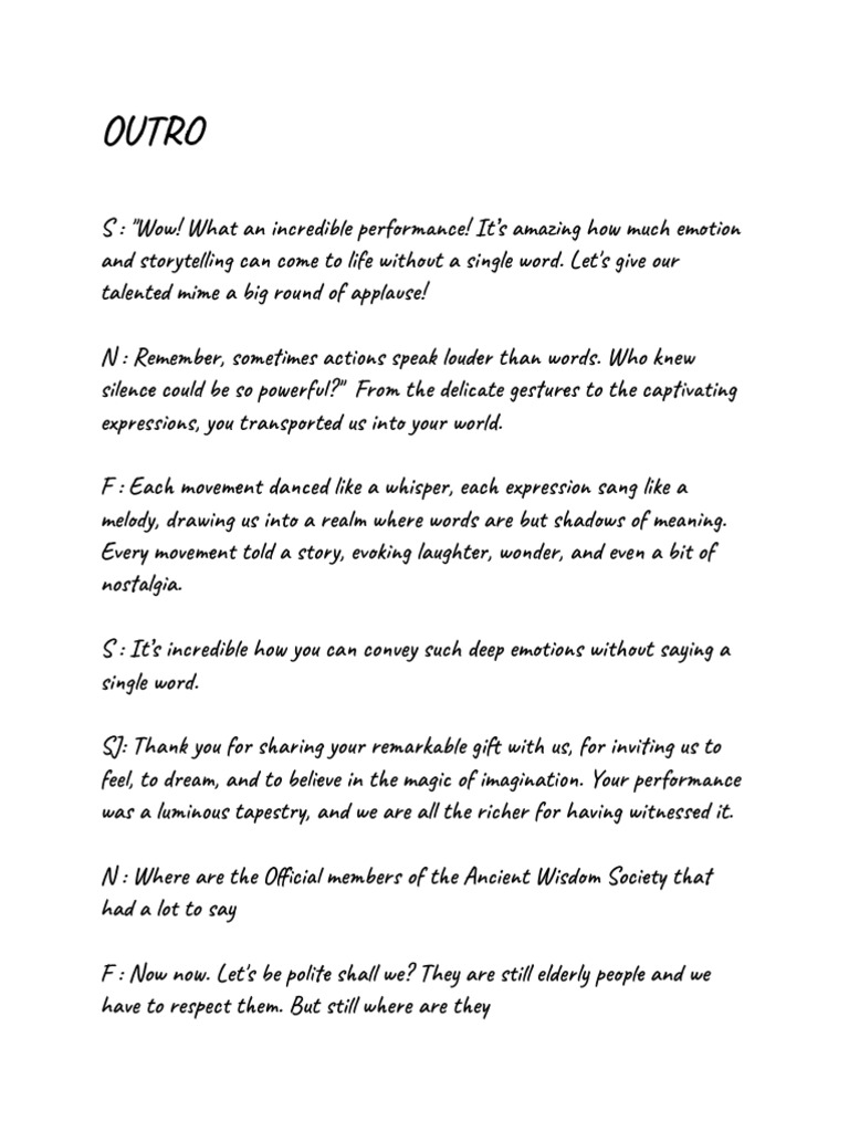 Outro Poetry Under The Stars | PDF