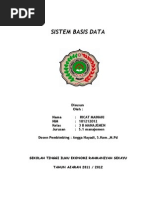 Download Makalah Sistem Basis Data by rrichardmainaki SN77419772 doc pdf