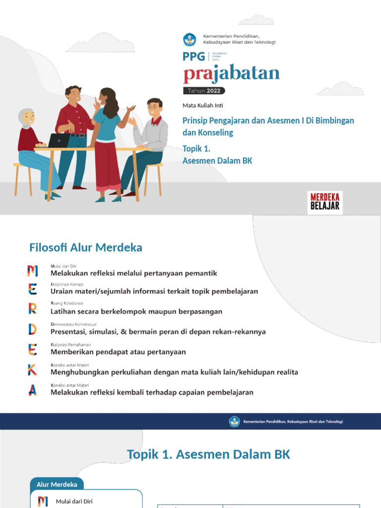 Modul PPA I Di BK - Topik 1 - Asesmen BK | PDF