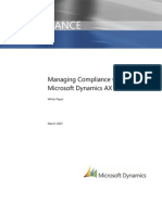 Microsoft Dynamics Ax Compliance Whitepaper March 07