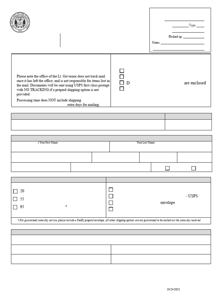 2023 Online Mail in Form EngSpa | PDF