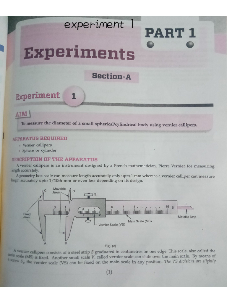 Experiment 1 Pdf