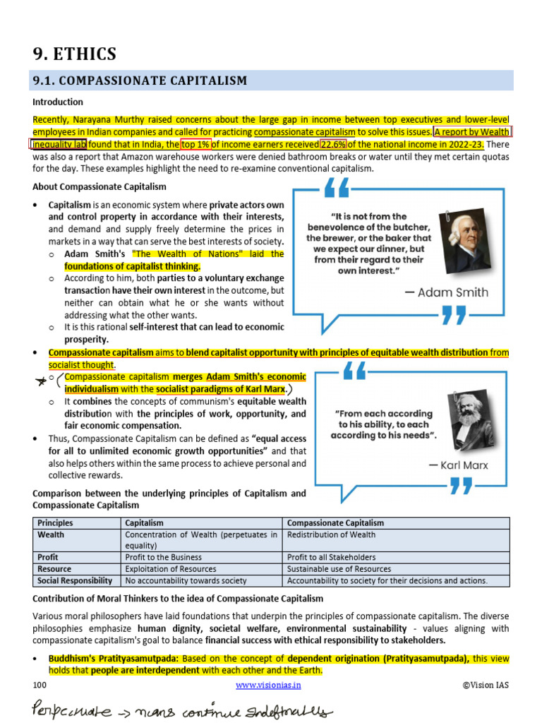 Compasssionate Capitalism May 2024 | PDF