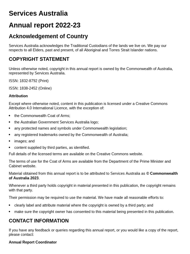 Annual Report 2022 23 | PDF