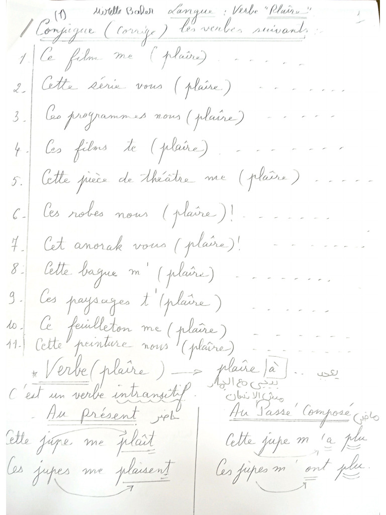 French 1 | PDF