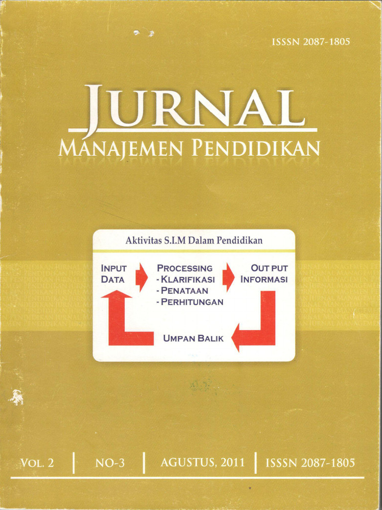 Jurnal Manajemen Pendidikan | PDF