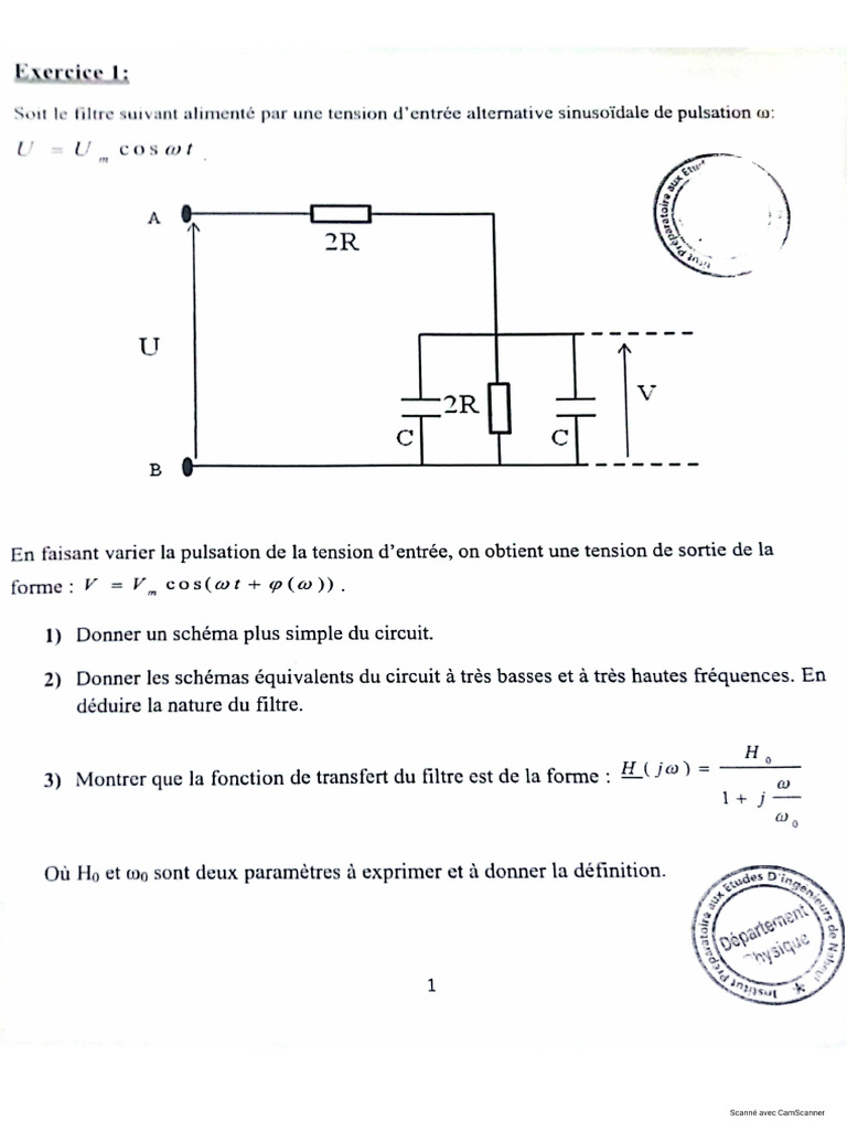 Filtre Passif | PDF
