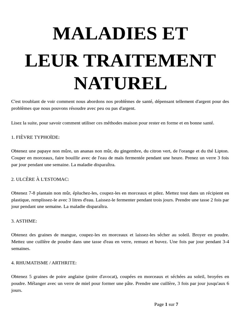 MALADIES DES PIC AS ET LEUR TRAITEMENT visual data 5