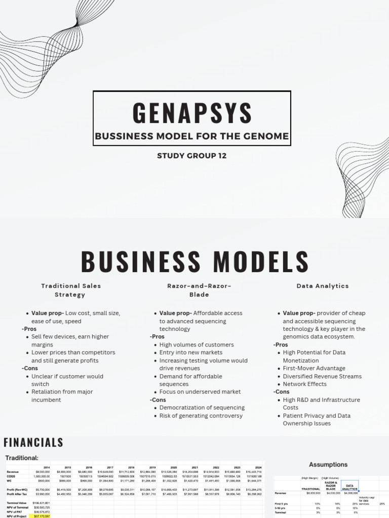 Group 12 GenapSys | PDF