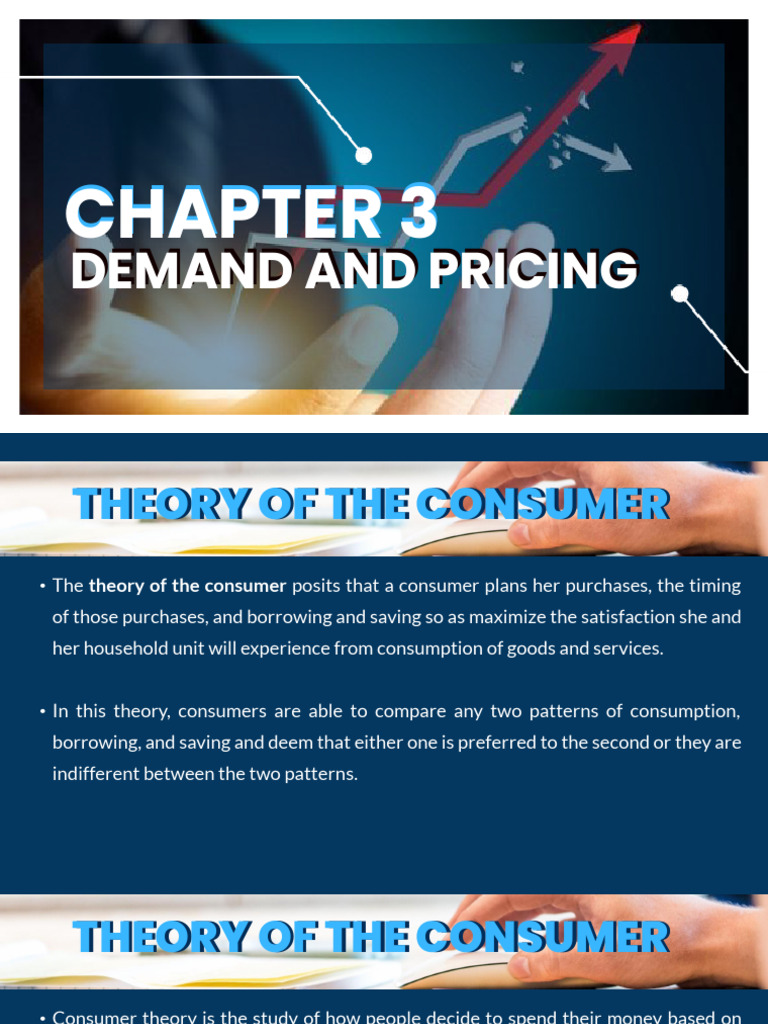 Consumer Demand and Pricing Theory | PDF | Elasticity (Economics ...