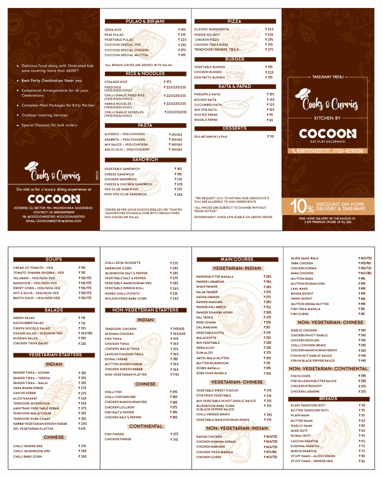 New Menu Take - Way | PDF