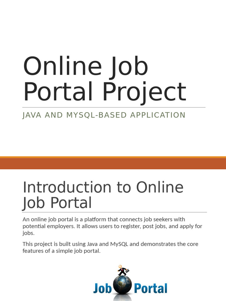 Online Job Portal | PDF
