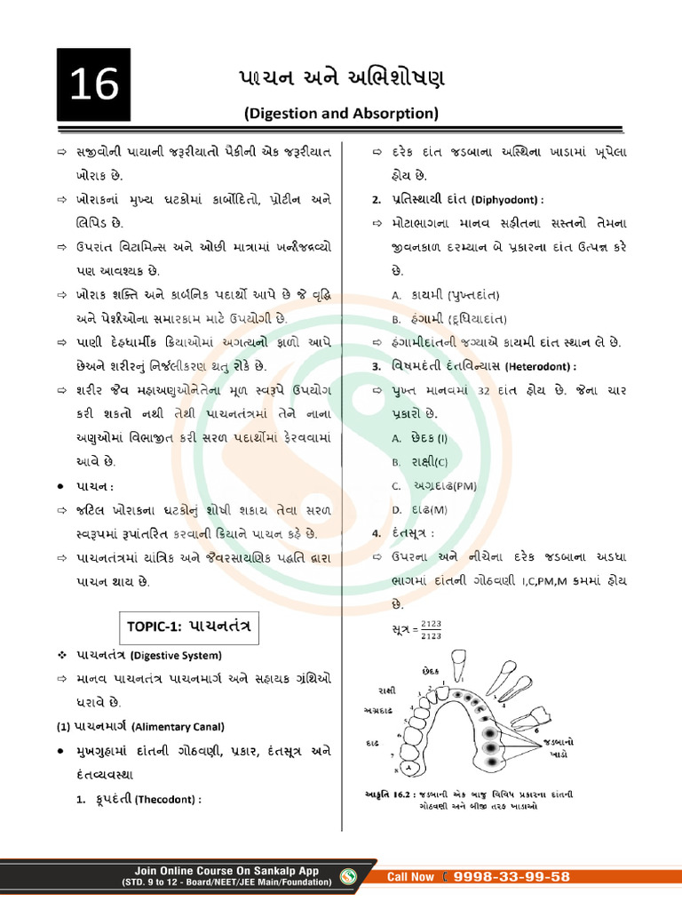 JEE-NEET Biology Chapter 16 Guide | PDF | Science & Mathematics