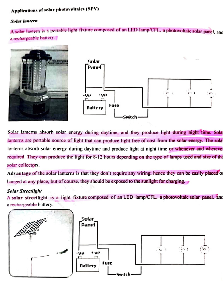 12.solar Photovoltaic Applications | PDF