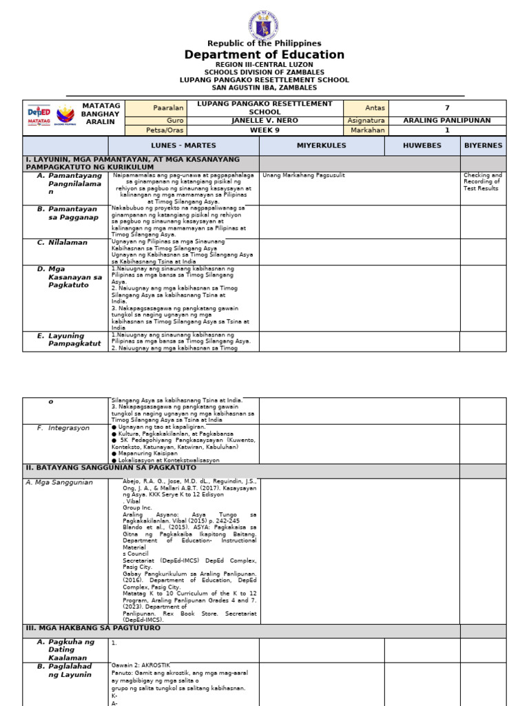 Grade7 Ap | PDF