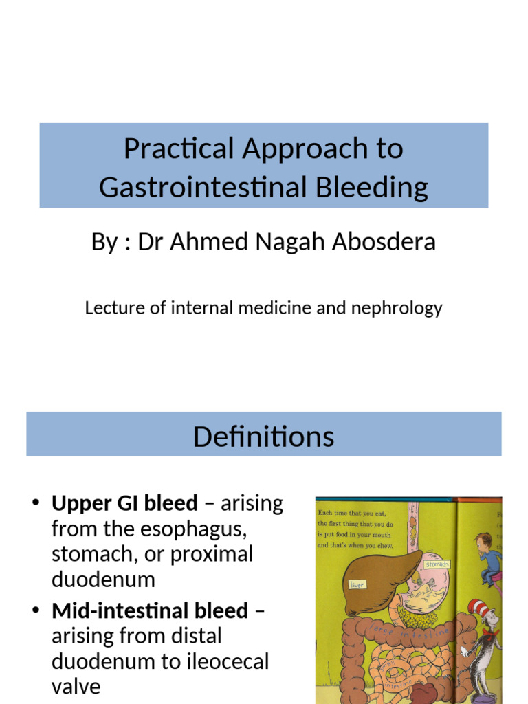 GIT Bleeding Case | PDF