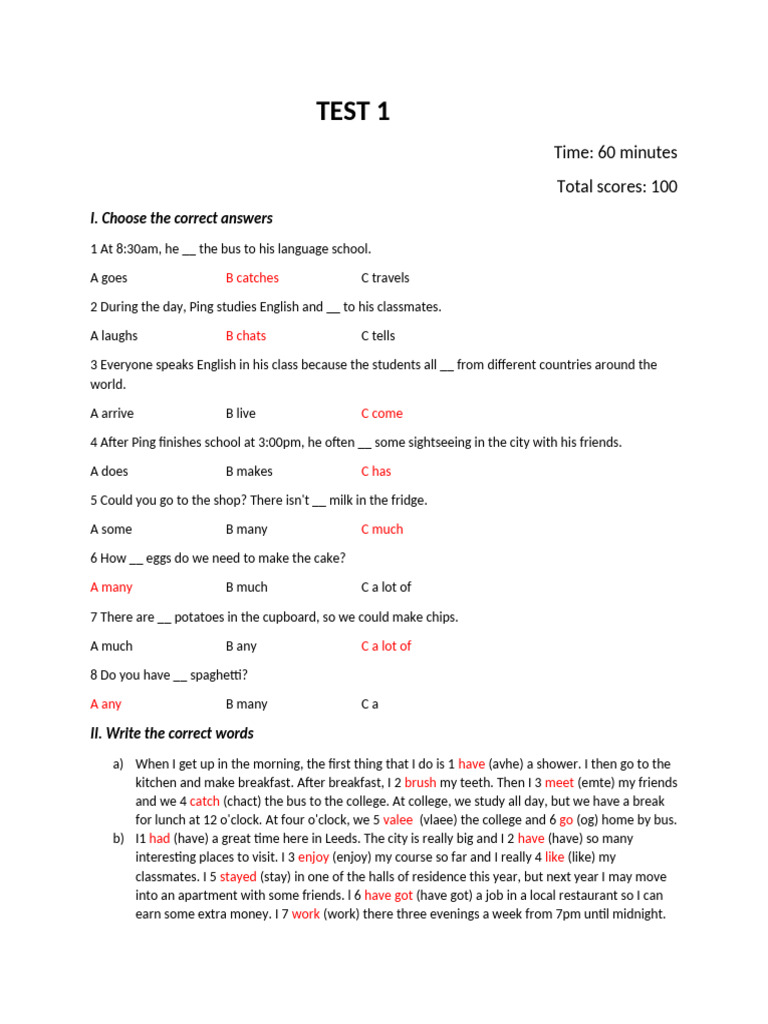 Test 1 | PDF
