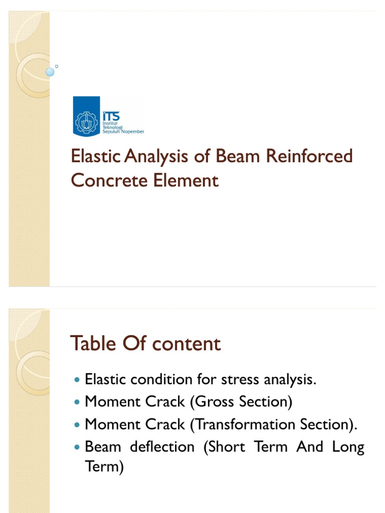 Elastic Analysis Overview | PDF | Science & Mathematics