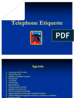 Telephone Etiquette