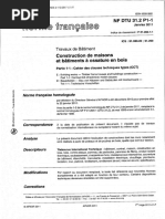 Norme NF DTU 41.2 : Bardage Bois | PDF | Bois (matériau de construction ...