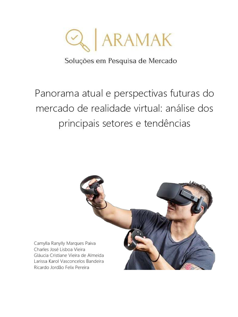 Relátorio Aramak - Realidade Virtual | PDF