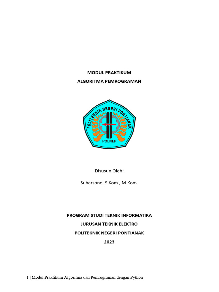 Modul Python: Syntax Dasar & Instalasi | PDF