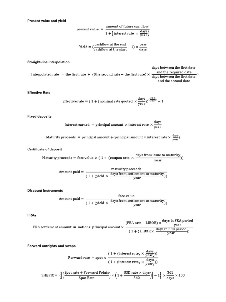 Module+1 - Formula Treasury Dealer Thailand | PDF